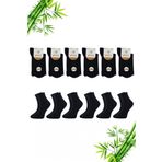 Dayco Kadın Lacivert Burnu Dikişsiz Premium Bambu Çorap 6'lı