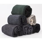 Dayco Premium 6'lı Karışık Renk Bambu Çorap - 40 - 44 - Asorti