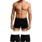 Dayco Premium Bambu Erkek Boxer Ikili Paket Siyah Renk - BBX102-M-SYH-CIFT