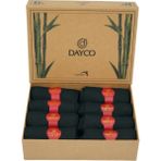 Dayco Premium Dikişsiz Yazlık Bambu Soket Çorap 8'li Set Kraft Kutulu Füme - 41-44 - 474 - 41 - 44