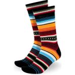 Dayco Renkli Çizgili Soket Çorap - Çok Renkli - 40 - 44