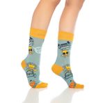 Dayco Socks Unisex Let's Go Desenli Renkli Soket Çorap