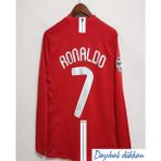 Dayı Balı Manchester United 07/08 Kırmızı Uzun Kollu Ev Sahibi Ronaldo Forması - XL