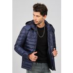 Daynax 4927100 İndigo Kapüşonlu Erkek Mont