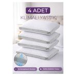 Days In Colours 4 Adet Klimalı Silikon Yastık - DayCool Serisi - 4 x 800 Gram Klimalı Kapitone Silikon Yastık