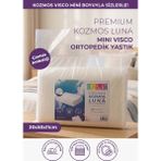 Days In Colours Boyun Destekli Mini Visco Yastık – Kozmos Luna Serisi - Beyaz