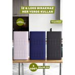 DaysClean 3'lü Premium Mikrofiber Temizlik Bezi | Mutfak Cam Araba Temizlik Bezi | Bulaşık Kurulama Bezi |60X40|