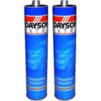 Dayson Extra Mastik Poliüretan Gri Silikon Pu 280 ml Çelik Silikon Başlıklı Renk Gri 2 Adet