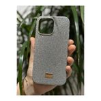 daystar Iphone 15 Plus İle Uyumlu Taşlı Naturel Lüks Telefon Kılıfı Naturel