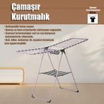 Daystone Forte Metal Çamaşır Kurutmalık - Mürdüm