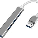 Daytona A-809 Macbook Uyumlu USB To 4 3.0 Gri Çevirici Adaptör