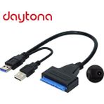 Daytona A5142 USB 3.0 2.5 3.5 Inç Sata SSD HDD Hard Disk Çevirici Dönüştürücü Adaptör Kablosu