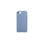 Daytona Apple 7/8 Uyumlu Silikon Ultra Slim Mikrofiber Astarlı Gök Mavisi Cep Telefonu Kılıfı