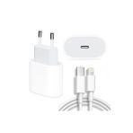 Daytona Apple iPhone 11/11 Pro Max 18 W Hızlı Şarj Cihazı ve 1 mt Usb C Lightning Şarj Kablosu Set