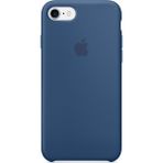 Daytona Apple iPhone 7/8 Kamelya (Camellia) Silikon Kılıf Kauçuk Arka Kapak Okyanus Mavisi - Ocean Blue
