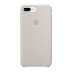 Daytona Apple iPhone 7/8 Plus Açık Gri Silikon Cep Telefonu Kılıfı