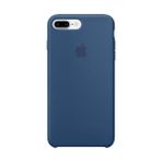 Daytona Apple iPhone 7/8 Plus Koyu Mavi Silikon Cep Telefonu Kılıfı