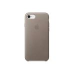 Daytona Apple iPhone 7/8 Telefon Uyumlu Ultra Slim Mikrofiber Gri Deri Cep Telefonu Kılıfı