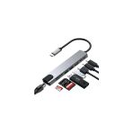 Daytona Cf55 Macbook Uyumlu Type-C To 2Xusb 3.0 4K Hdmı Ethernet Pd Çevirici Hub Adaptör