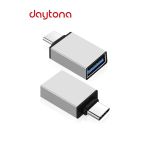 Daytona DR01 Macbook Uyumlu Type-C Usb 3.0 OTG Usb Flash Driver Klavye Mouse Dönüştürücü Adaptör
