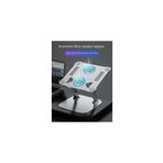 Daytona Dyt801 Taşınabilir Çift Fanlı Gri Alüminyum Laptop Standı