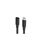 Daytona FC-K09 Type-C Usb-C Male Erkek to Type-C Dişi Female 0.5 m Uzatma Şarj Data Kablosu