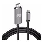 Daytona HC-01 2 mt Type-C To 4K Ultra Full HD HDMI USB-C Tak Çalıştır Görüntü Aktarım