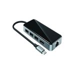Daytona HC-76 10 in 1 Macbook Uyumlu USB 3.0-Type-C-RJ45-HDMI-SD Kart Çevirici Dönüştürücü Adaptör