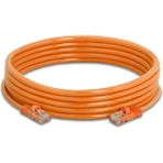Daytona Hiitachi Cat6E 0.57 mm 2x5 mt Turuncu Ethernet Lan Kablosu