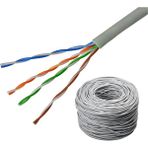 Daytona Hiitachi Cat6E 23AWG 0.57 mm 305 mt Gri Ethernet Lan Kablosu