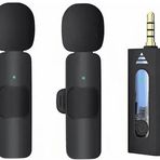 Daytona K35-2 Wireless Jaklı Ergonomik Tak Çalıştır Jak Audio Android Telefon Kablosuz Mikrofon