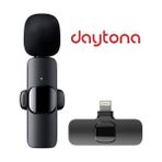 Daytona K9-L1 Lightning Wireless (Kablosuz Mikrofon) Ergonomik Tak Çalıştır Telefon Tablet Ipad Yaka Mikrofonu