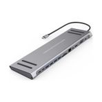 Daytona MST-14U 14IN1 Type-c to HDTV Multifunction 4K Ultra HD 14 Ports Çevirici Dönüştürücü Adaptör