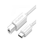 Daytona TB1-1 Type-C to Usb B 1 mt Telefon Bilgisayar Tablet İçin Piyano Yazıcı Çevirici Kablo