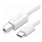 DAYTONA TB1-2-1 1,0m TYPE-C=>USB B ÇEVİRİCİ KABLO ADAPTÖR