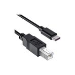 Daytona TB1-2 Type-C To USB B Telefon Bilgisayar Tablet Için Mıdı Org Elektrikli Piyano Yazıcı Konnektörü Çevirici Kablo (1Metre) x 2 Adet