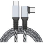 Daytona VR-C Oculus Quest ile Uyumlu VR5 Link Kablosu 5 M, 5Gbps USB 3.2 Gen 1 Hızlı Veri Aktarımı, Hızlı Şarj Usb-C, Quest 2 Uyumlu (Type C to Type C) Kablo; Sanal Gerçeklik Gözlüğü Uyumlu