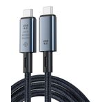 Daytona Zr851 240W Usb 4.0 40Gbps 8K Thunderbolt Görüntü Aktarım Ve Hızlı Şarj Kablosu 1,5 Metre