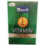 Dayvit Vitamin E 200 IU 30 Kapsül