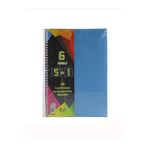 Dazzle Defter Ayraçlı 5+1 Pp Spiralli 6 Bölmeli Stoktaki Renk Gönderilecektir!!!