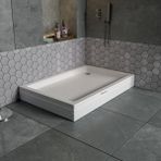 Db Banyo Dikdörtgen Panelli 90x120x15 cm Duş Teknesi