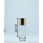 D&B Boş Parfüm Şişesi 20 ml (5 Adet) (TEKRAR DOLDURULABİLİR) Boş Şeffaf Şişe