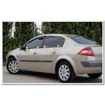 DB Chrome Renault Megane 2 Sedan Cam Çıtası Nikelajı 2004-2010 4 Parça P.Çelik