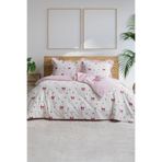 DB DANLA BALDİ Home Collection ÇİFT KİŞİLİK % 100 PAMUK NEVRESİM SETİ (YASTIĞI FIRFIRLI)