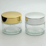 D&B Yol Boş Krem Kavanozu 100 Ml (5 Adet ) Şeffaf Gri Kapaklı Boş Şişe
