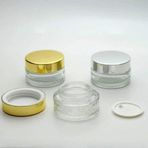 D&B Yol Boş Krem Kavanozu 30 Ml (3 Adet) Şeffaf Sarı Kapaklı Kutu