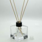D&B Yol Boş Parfüm Şişesi 110 Ml (10 Adet) Kare Bambu Boş Şişe