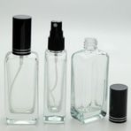 D&B Yol Boş Parfüm Şişesi 50 Ml (10 Adet) Iphone (Tekrar Doldurulabilir-Çevirmeli Kapak) Metal Kapak Plastik Valf Boş Şişe