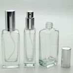 D&B Yol Boş Parfüm Şişesi 50 Ml (3 Adet) Gri Kapak Metal Valf Iphone (Tekrar Doldurulabilir) Boş Şişe