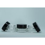 D&B Yol Krem Kavanozu 5 Ml (3 Adet) Boş Şeffaf Cam Kutu